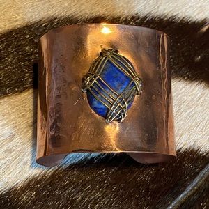 Designer boho bracelet  Colombian stones